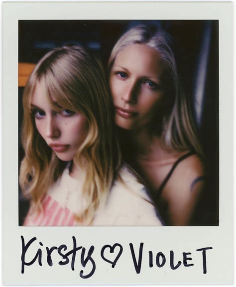 Intervista a Kirsty e Violet Hume, mamma e figlia modelle per 